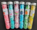 Tube paper soap