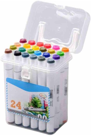 2 in1 24 colors Marker