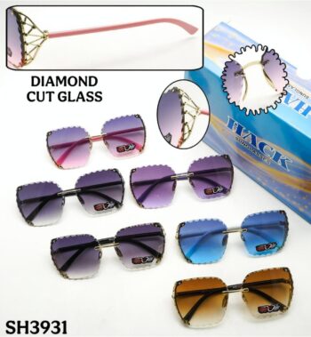 Dimond cut glass