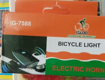 Bicycle light with horn
