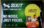 Sixit light rubber tennis cricket ball