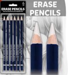 Eraser pencils(pack of 6 pc)