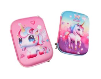 Unicorn Big Pencil Pouch Size 20 Cm × 15 Cm