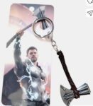 Avenger Thor Weapon Big Size AXE Metal Key chain