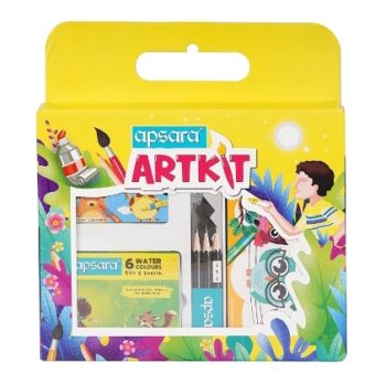 Apsara Writing Art Kit – Complete Stationery Set for Students, Artists & Hobbyists |