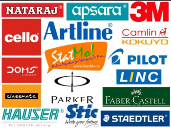 HAUSER/ CAMLIN/CELLO/NATARAJ/PILOT/FABER-CASTELL/APSARA