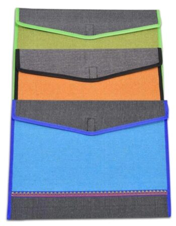 Jute Welcro Folder 10x14inch