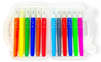 12 Brush Pen Soft Markers Dotted