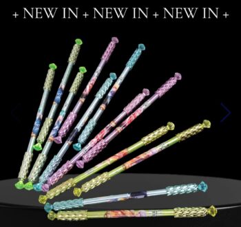 2 in 1 Colorful Diamond Rollerball Pen and Pencil for Kids