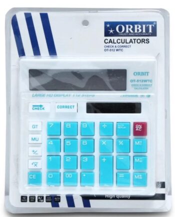 OT-512 WTC Basic 12 Digit Colorful Calculator