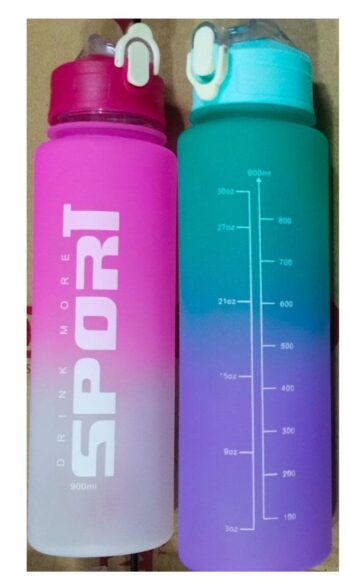 Sport Print Water Bottle