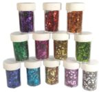 GLITTER POWDER 12PC CAN STAR