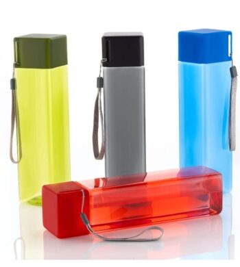 Square With Big Cap Water Bottle