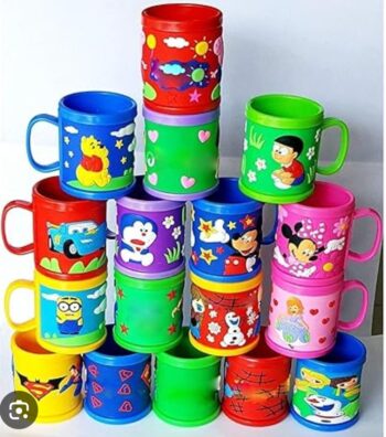 CARTOON MUG PLASTIC POLY PACKING