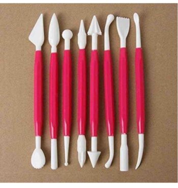 7pc clay tool set