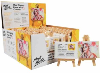 MONT MARTE 6*8 CM MINI CANVAS WITH EASEL