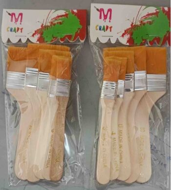 4pc gesso brush set