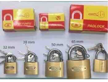 Metal Lock SIZES: 38mm