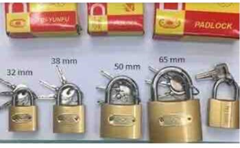 Metal Lock SIZES: 50mm