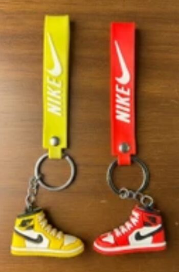 Nike Jordan Rubber Shoe key Chain  Combo Key Chain
