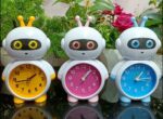 Robot Shape Alarm Clock (Size: 15cm)