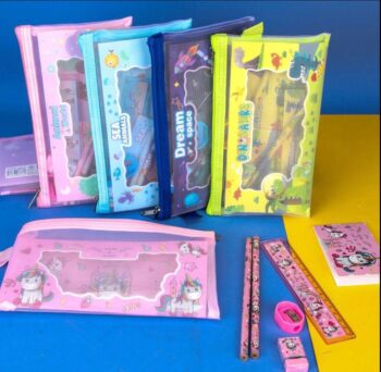 Stationary Set In Pencil Pouch