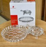 Glass Tortoise Set (Size: 11cm)