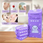 Mini Portable Disposable Wipes Skin Care Wet Tissue Pocket Travel Friendly