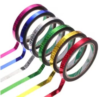 Metallic colour 3D Holographic tape