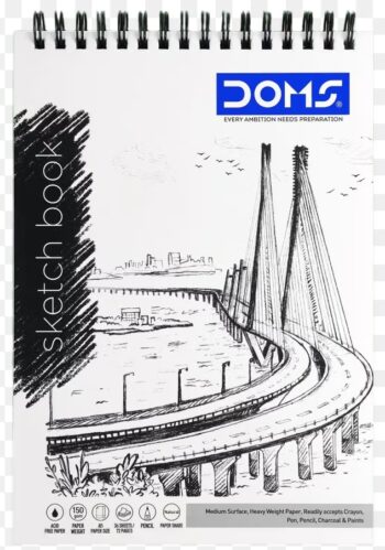 Doms Sketch Book, A5 size 150gsm