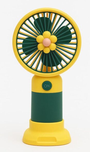 Spiaty Flower USB Rechargeable Handheld Mini Fan