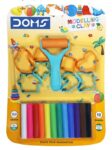 Doms Modelling Clay 12 Shades New, Multicolor