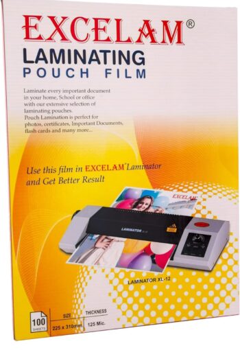 Laminating pouch file (100sheet,size- 225×310mm, thickness-125 Mic.)