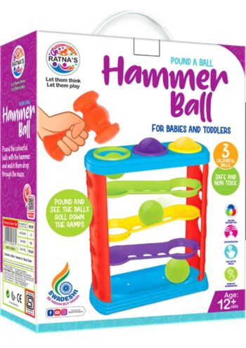 Toy Imagine 3-Layer Hammer Ball Toy for Kids