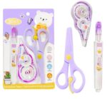 CORRECTION TAPE PEN AND SCISSOR SET